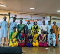 National Integretion Camp at Gujrat - Sahil Tiwari (National level)