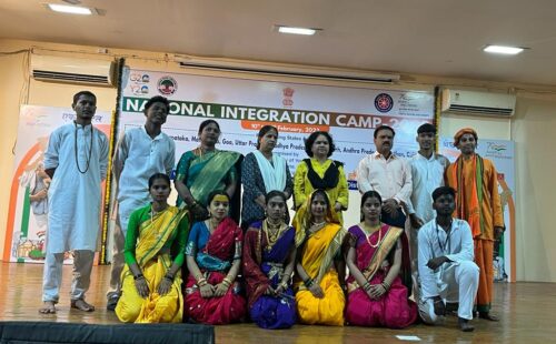 National Integretion Camp at Gujrat - Sahil Tiwari (National level)